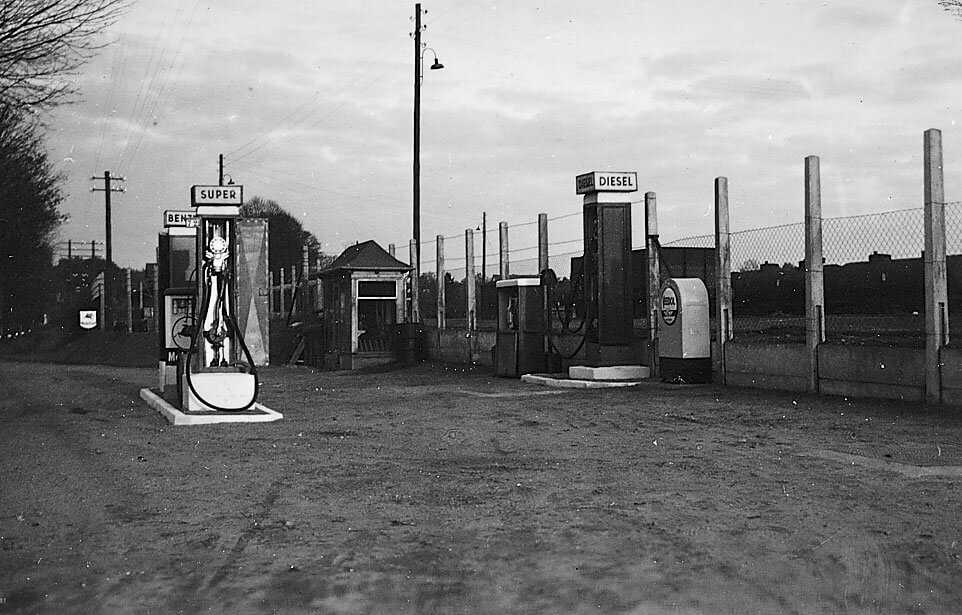 Hoyer Tankstelle aus der Geschichte des Unternehmens