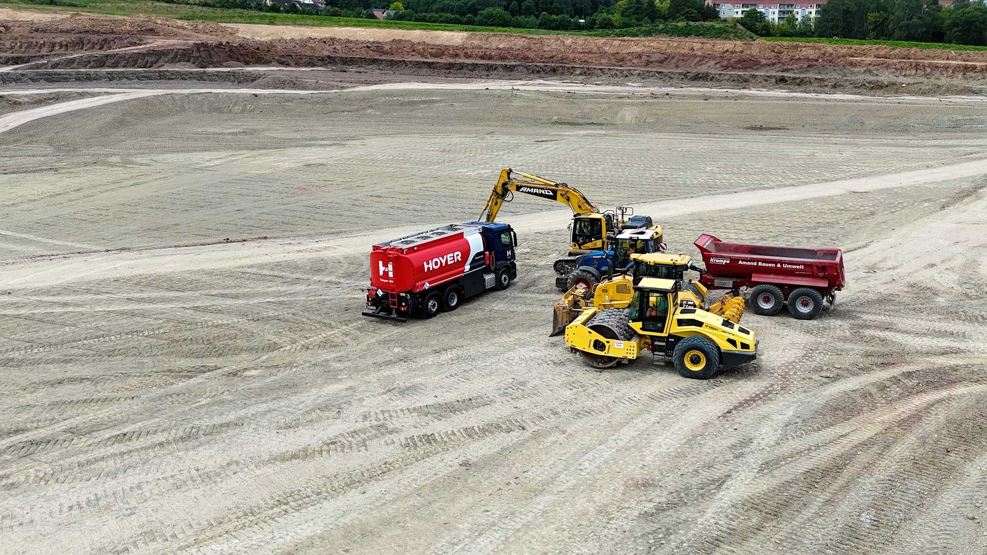 HVO 100 auf der Baustelle